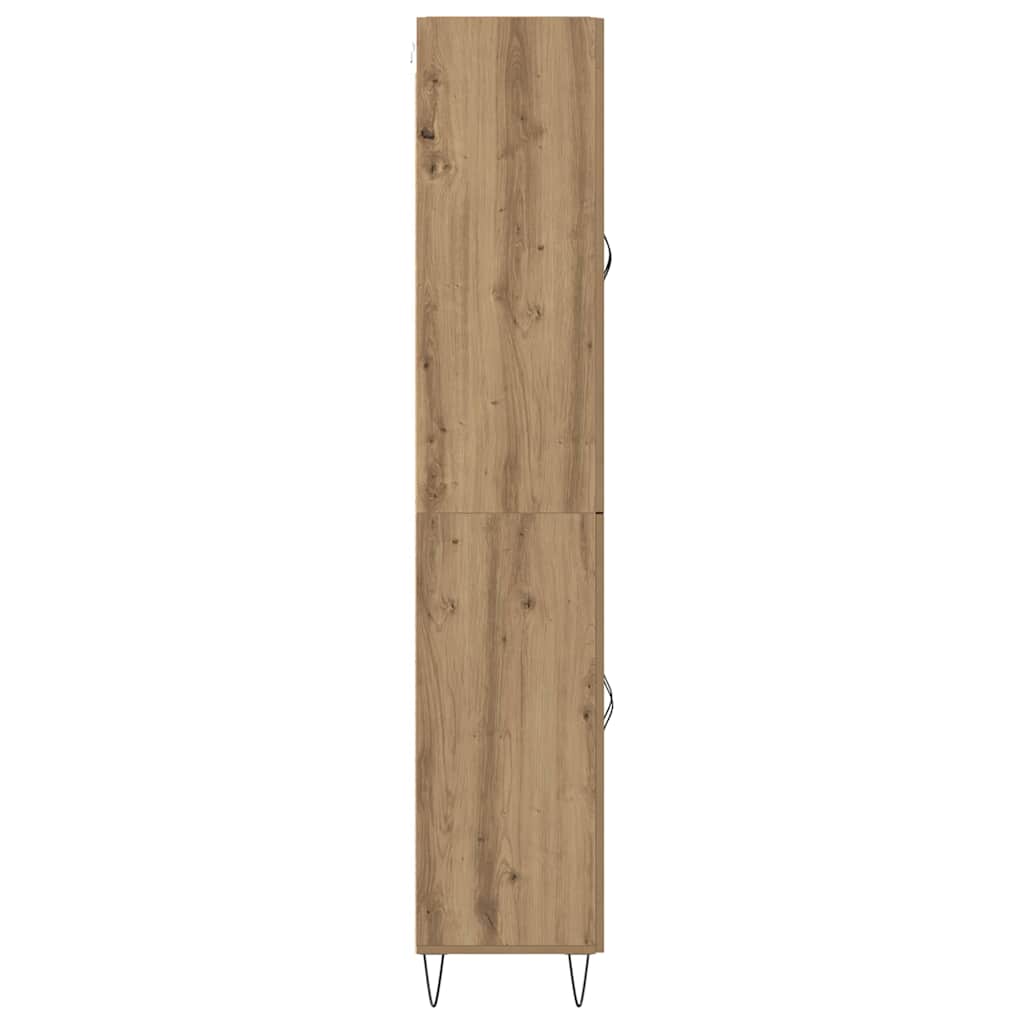 Highboard Artisan Oak 69.5 x 34 x 180 cm Engineered Wood