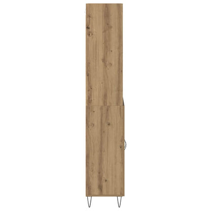 Highboard 2 pcs Artisan Oak Engineered Wood
