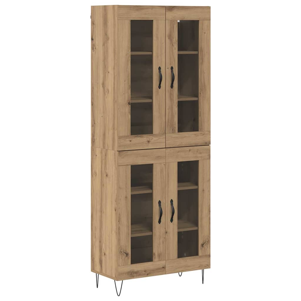 Highboard Artisan Oak 69.5 x 34 x 90 cm Engineered Wood