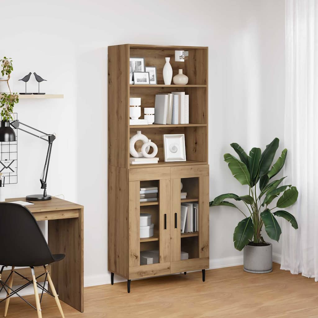 Highboard Artisan Oak 69.5 x 34 x 180 cm