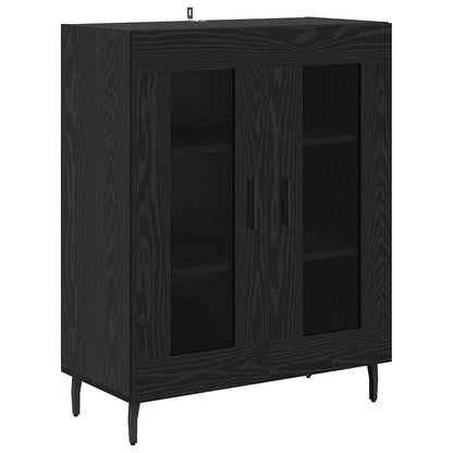 Highboard Black Oak 69.5 x 34 x 180 cm