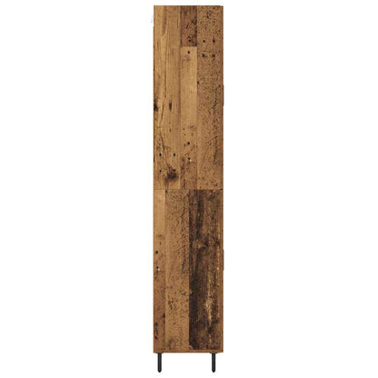 Highboard 2 pcs Old Wood Engineered Wood