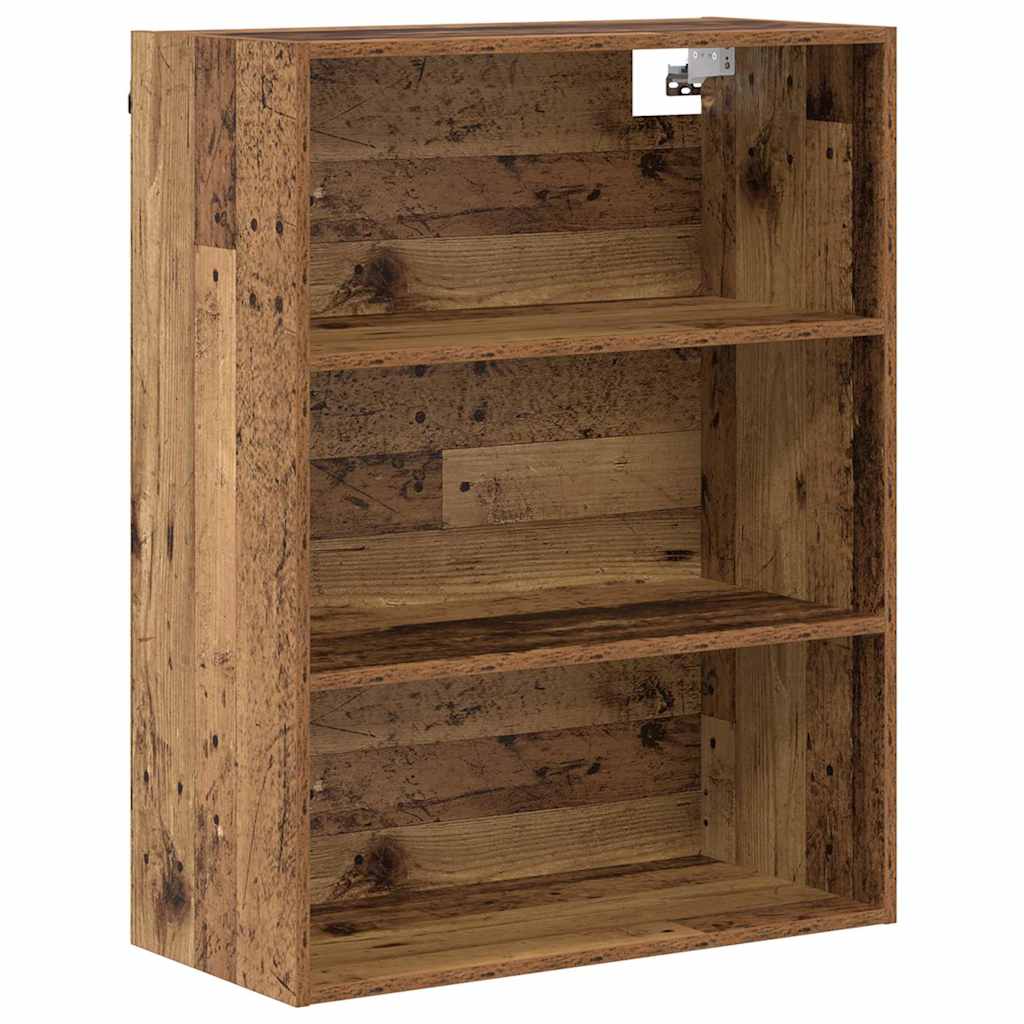 Highboard 2 pcs Old Wood Engineered Wood