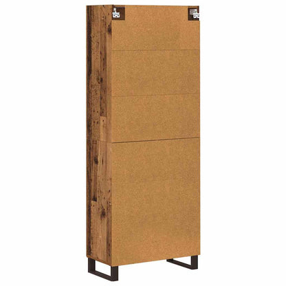 Highboard Old Wood 69.5 x 34 x 180 cm Engineered Wood