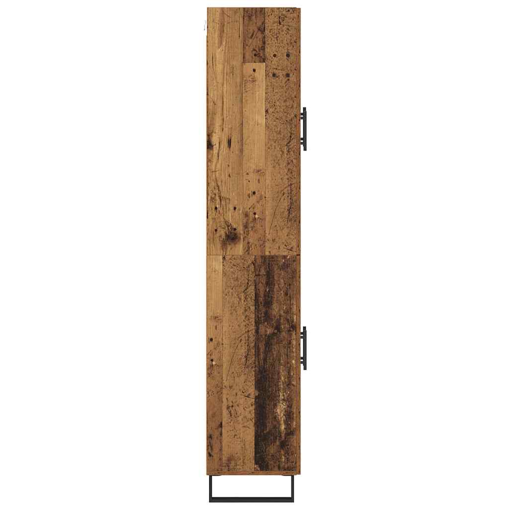 Highboard Old Wood 69.5 x 34 x 180 cm Engineered Wood
