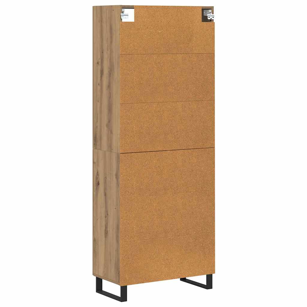 Highboard Artisan Oak 69.5 x 34 x 180 cm Engineered Wood