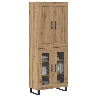 Highboard Artisan Oak 69.5 x 34 x 180 cm Engineered Wood
