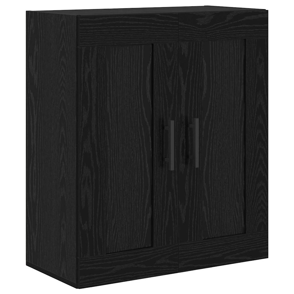 Highboard Black Oak 69.5 x 34 x 180 cm Engineered Wood