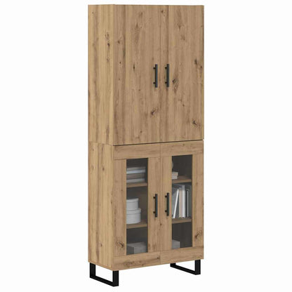 Highboard 2 pcs Artisan Oak 69.5 x 34 x 180 cm