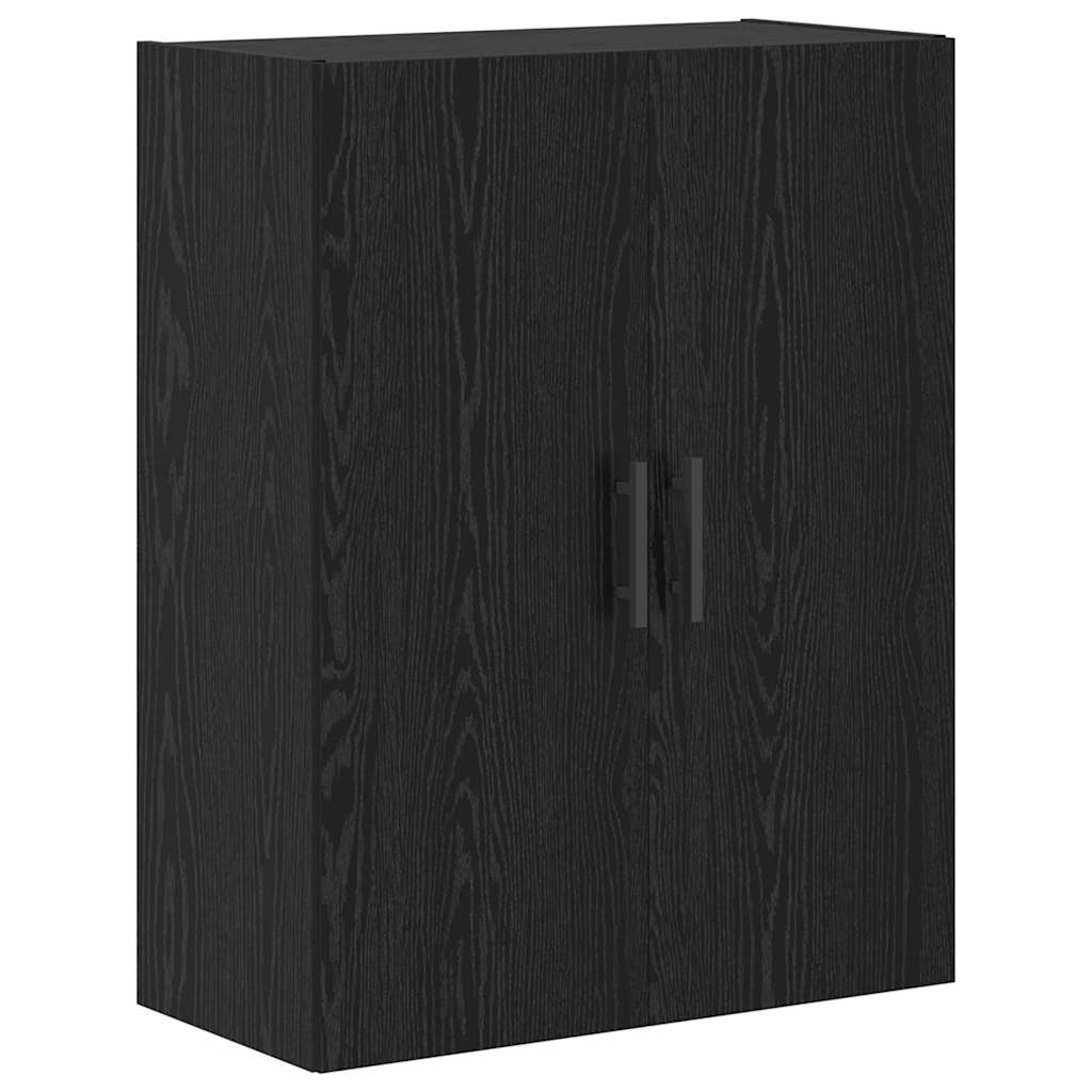 Highboard 2 pcs Black Oak 69.5 x 34 x 180 cm