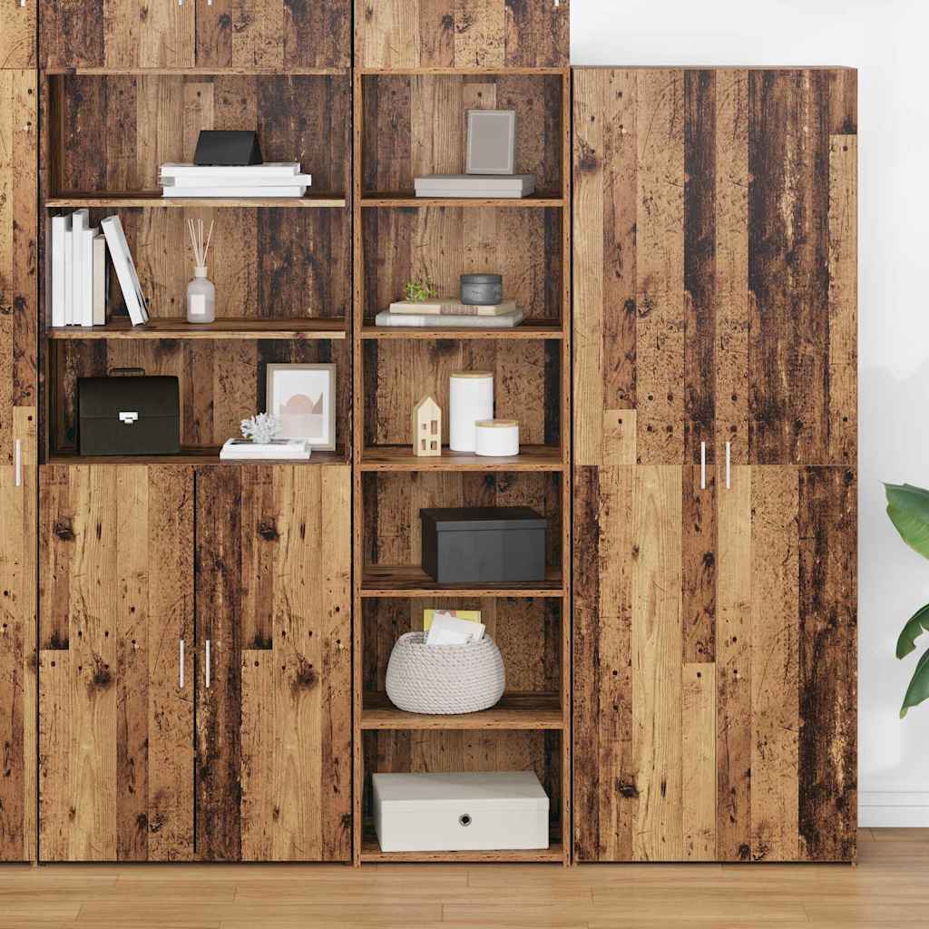 Cabinet Old Wood 50 x 41 x 185 cm Engineered Wood