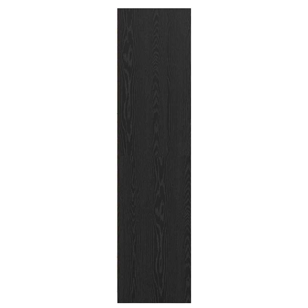 Wardrobe Black Oak 50 x 30 x 200 cm Engineered Wood