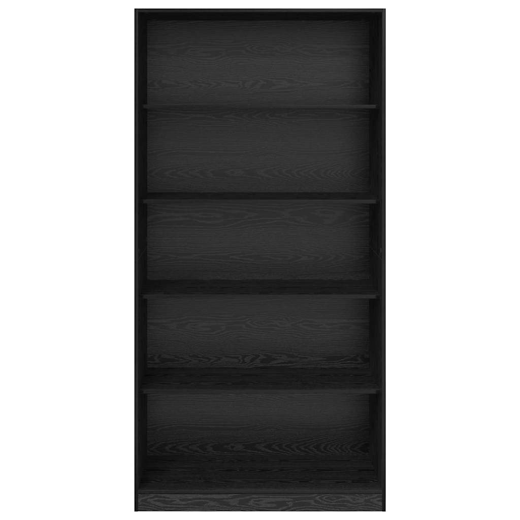 Wardrobe Black Oak 100 x 50x 200 cm Engineered Wood