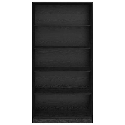 Wardrobe Black Oak 100 x 50x 200 cm Engineered Wood