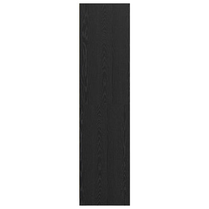 Wardrobe Black Oak 100 x 50x 200 cm Engineered Wood