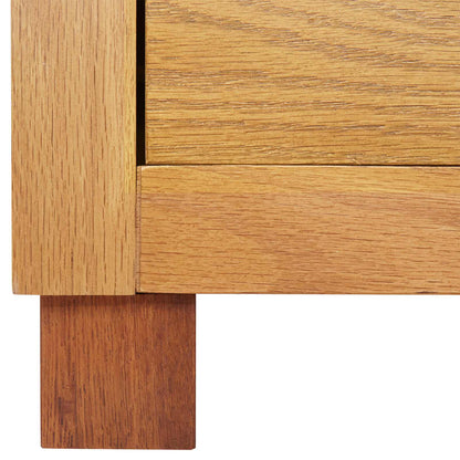 Cabinet with Drawer with Storage Brown Engineered wood