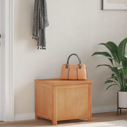 Storage Box 50 x 45 x 45 cm Engineered Wood with Oak Veneer