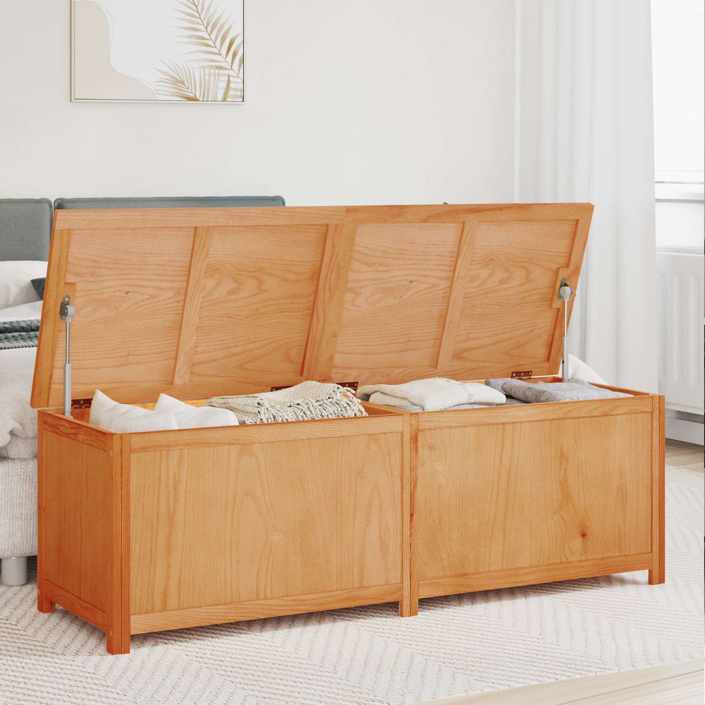 Storage Box Natural Engineered Wood