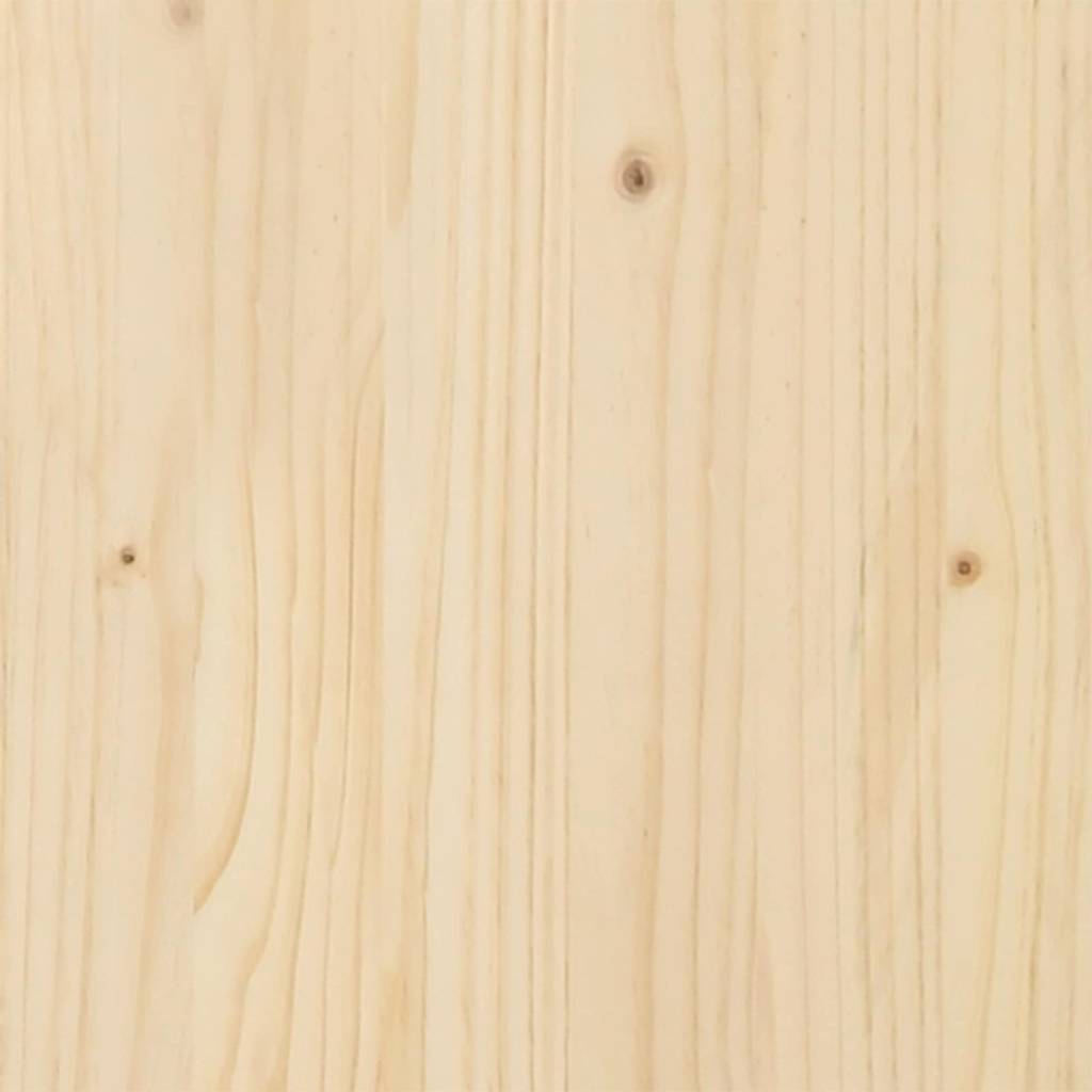 Wooden Christmas Tree with Stand Natural 210 cm Solid pine wood
