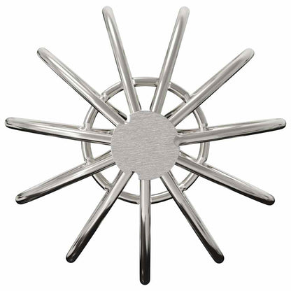 Gutter Leaf Guard 2 pcs Silver 50 mm Stainless Steel
