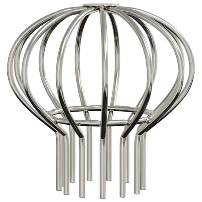 Gutter Leaf Guard 2 pcs Silver 75 mm Stainless Steel
