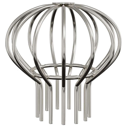 Gutter Leaf Guard 2 pcs Silver 75 mm Stainless Steel