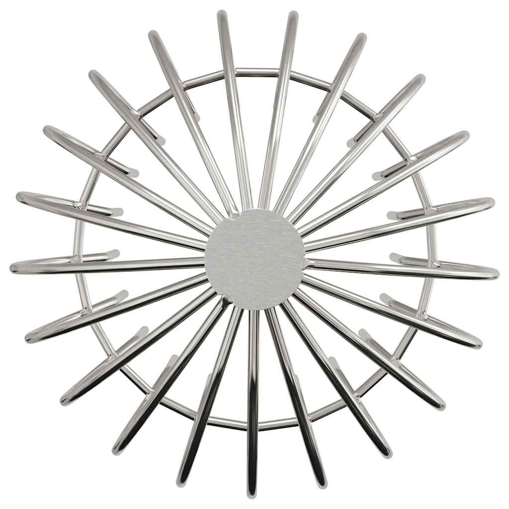 Gutter Leaf Guard 2 pcs Silver 160 mm Stainless Steel