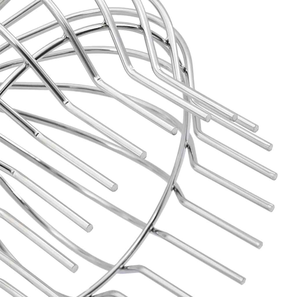 Gutter Leaf Guard 8 pcs Silver 160 mm Stainless Steel