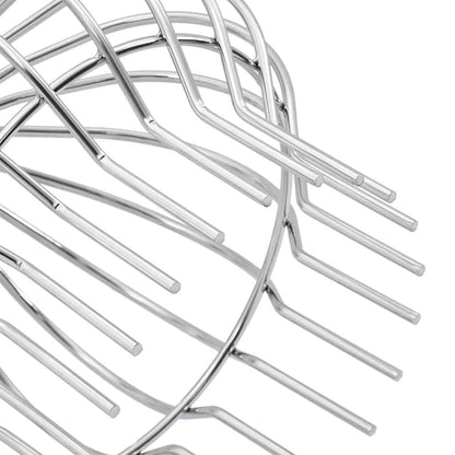 Gutter Leaf Guard 8 pcs Silver 160 mm Stainless Steel