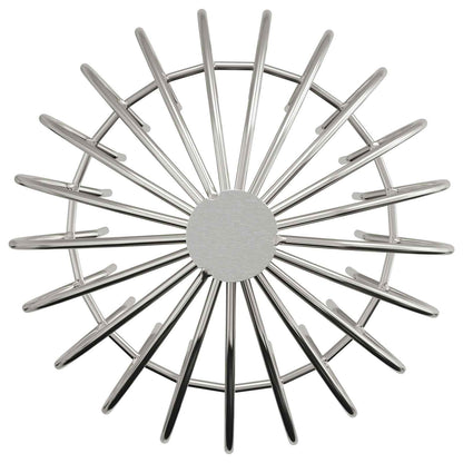 Gutter Leaf Guard 2 pcs Silver 200 mm Stainless Steel