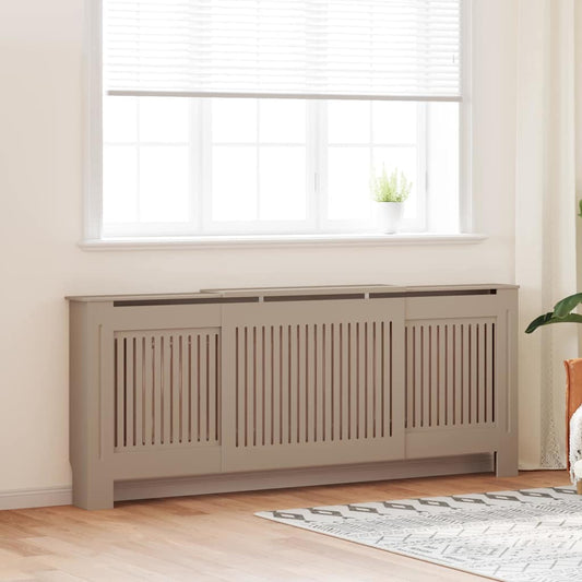 Radiator Cover 2 pcs Sonoma Oak 205 x 20.5 x 81.5cm
