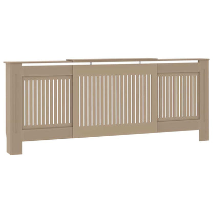 Radiator Cover 2 pcs Sonoma Oak 205 x 20.5 x 81.5cm