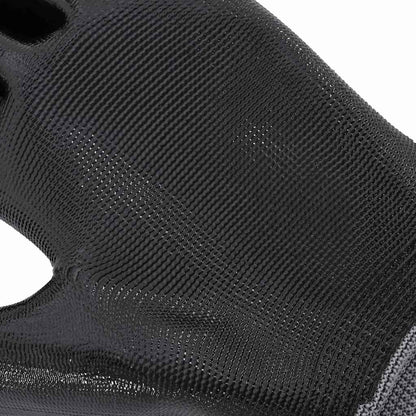 Work Gloves 12 pcs Grey and Black 10 / XL Polyester