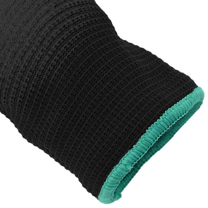 Work Gloves 24 pcs Black 11 / XXL Polyester
