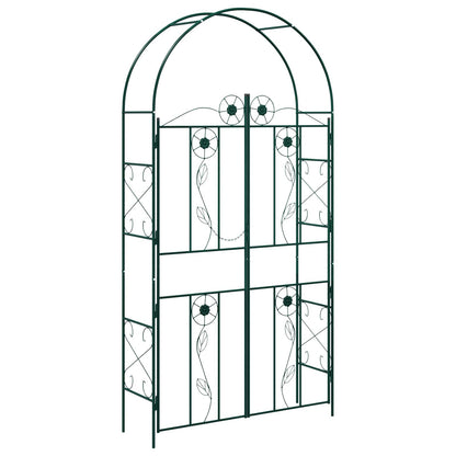 Garden Arch Plain Green 115 x 37 x 226 cm
