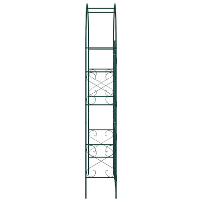 Garden Arch Plain Green 115 x 37 x 226 cm
