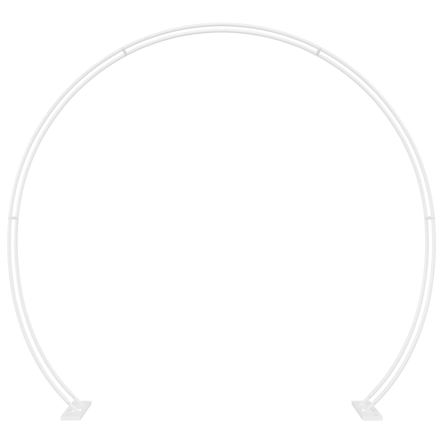 Wedding Arch White 223 x 45 x 201 cm Steel