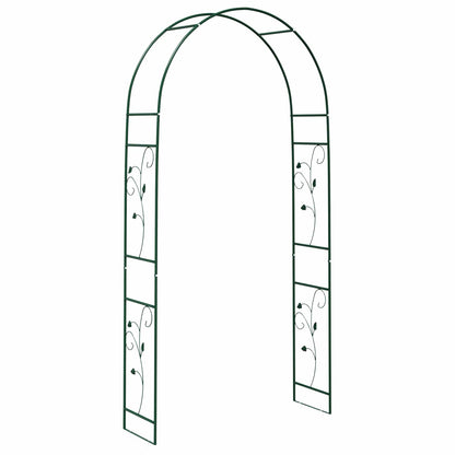 Garden Arch Floral Green 115 x 37 x 231 cm