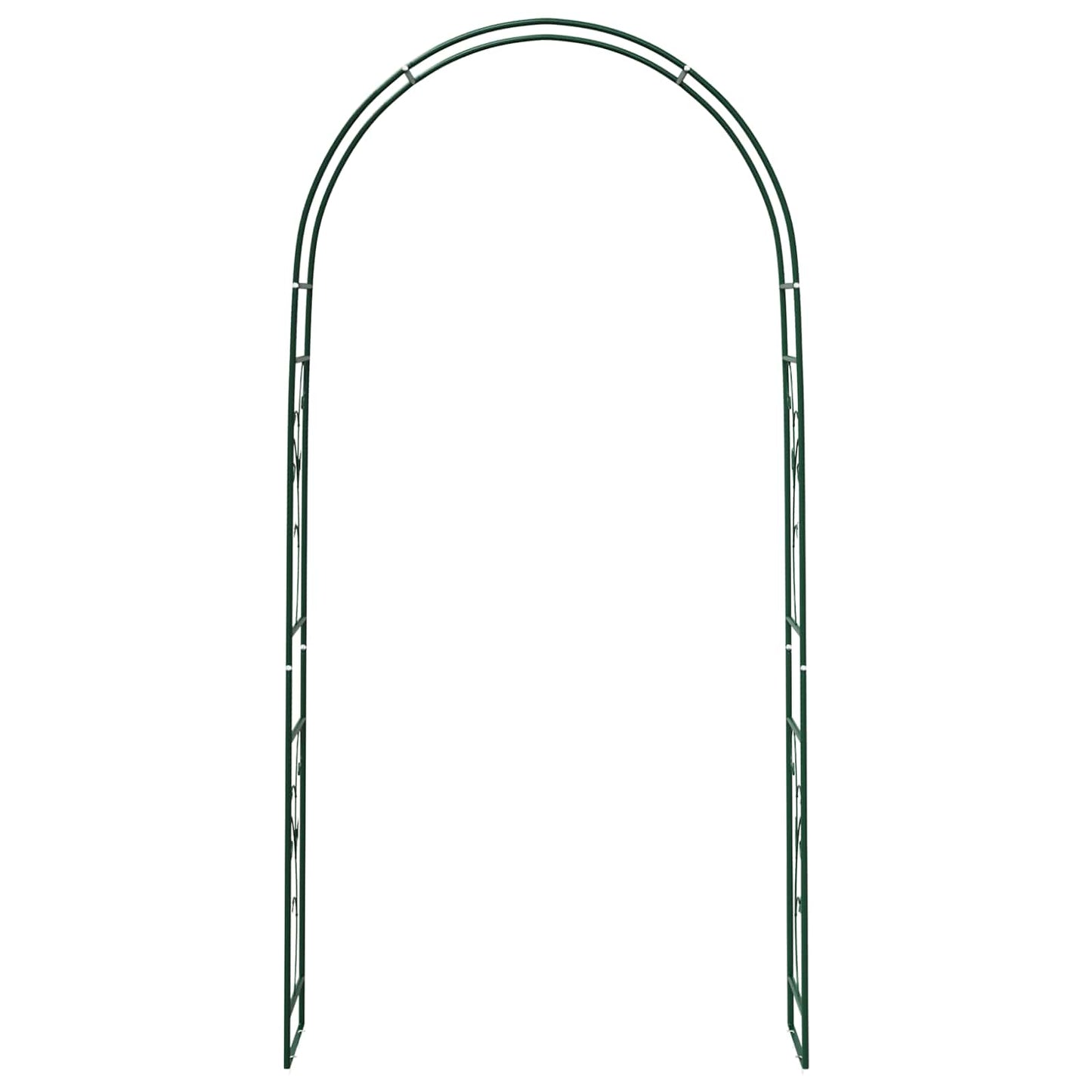 Garden Arch Floral Green 115 x 37 x 231 cm