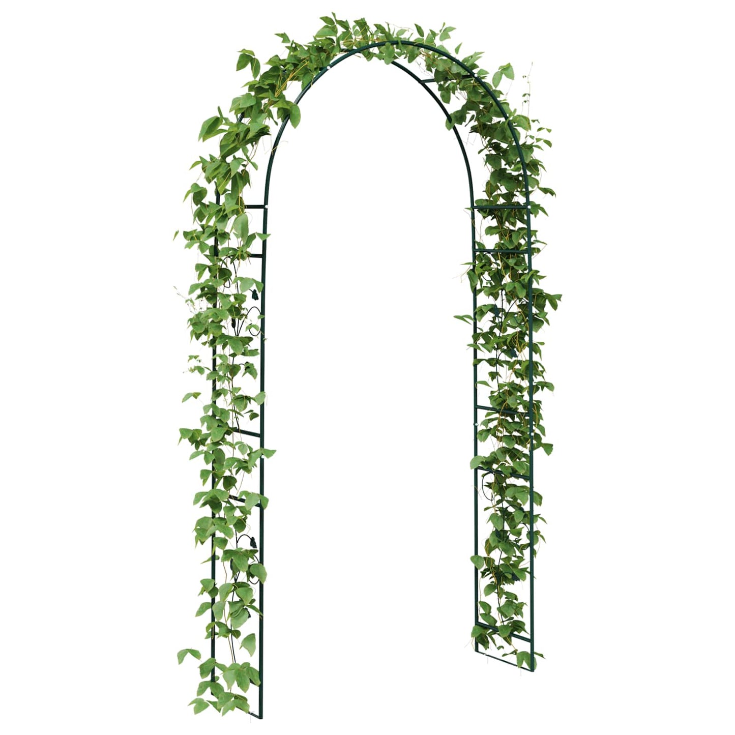 Garden Arch Floral Green 115 x 37 x 231 cm