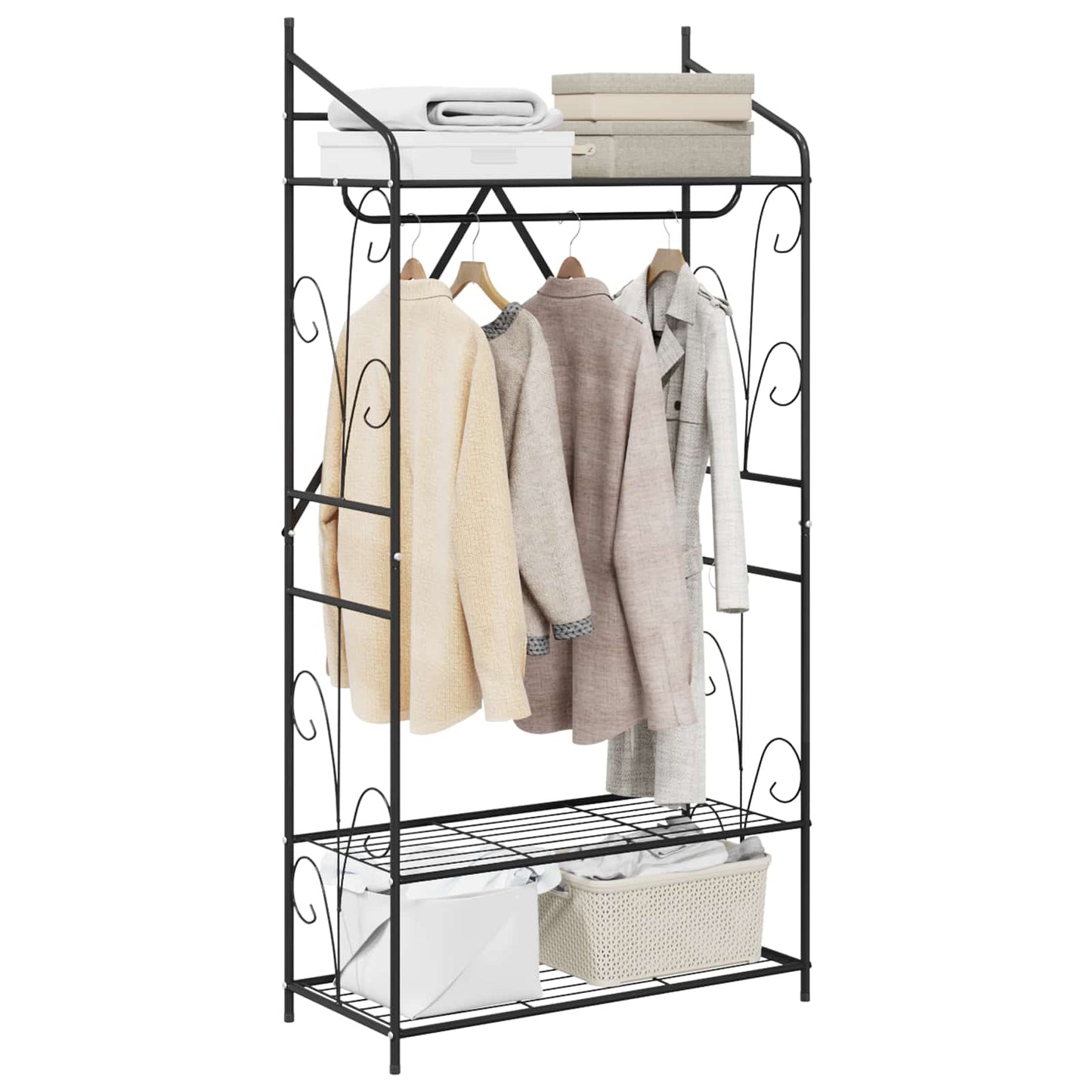Open Wardrobe Plain 78 x 36 x 158 cm