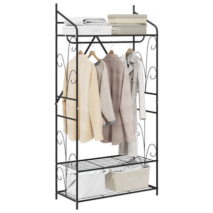 Open Wardrobe Plain 78 x 36 x 158 cm