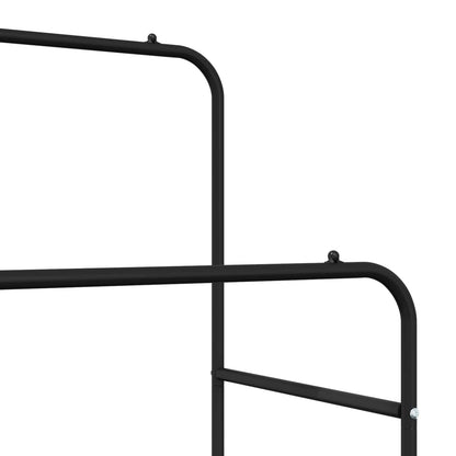 Clothes Rack Plain Black 80 x 53 x 156 cm