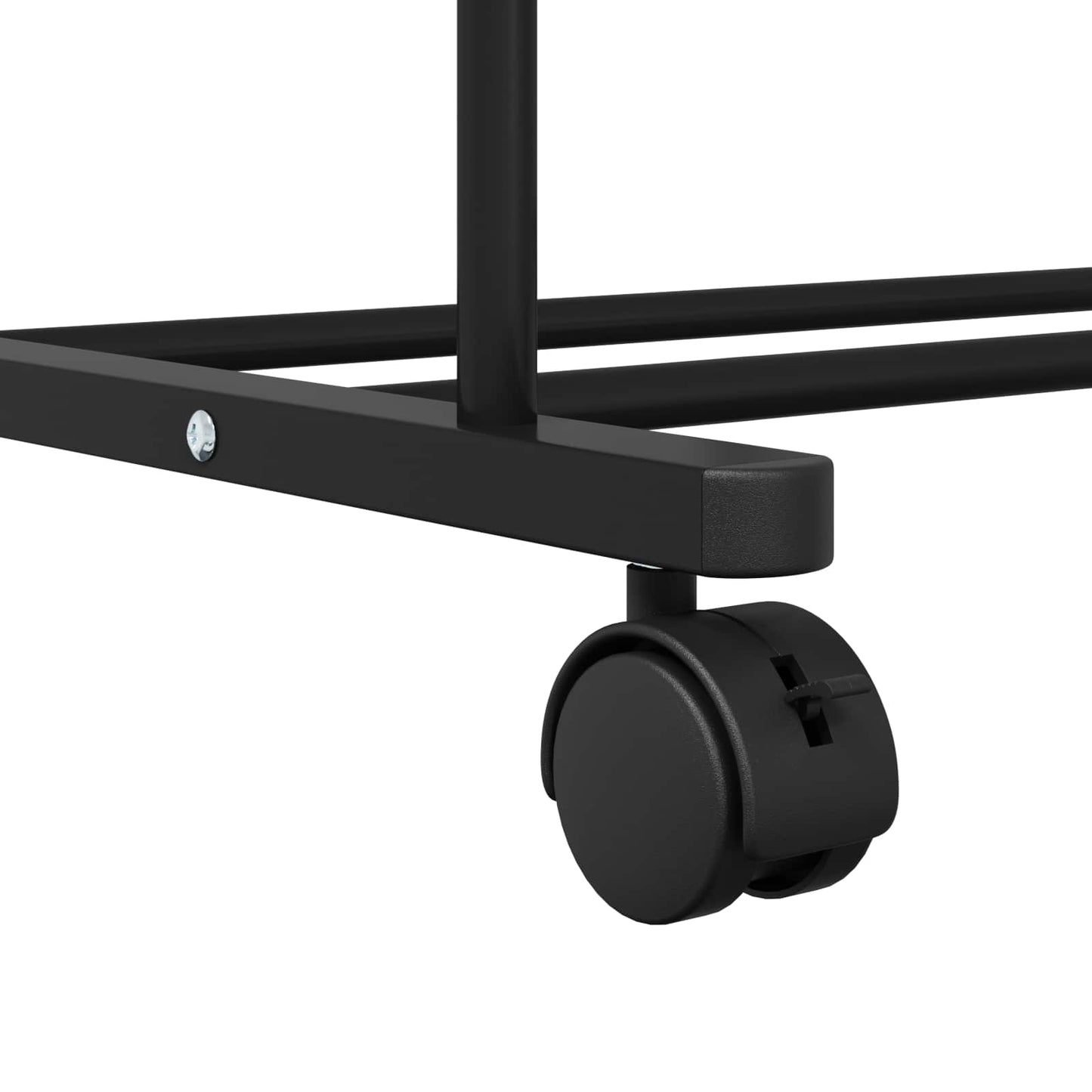 Clothes Rack Plain Black 80 x 53 x 156 cm