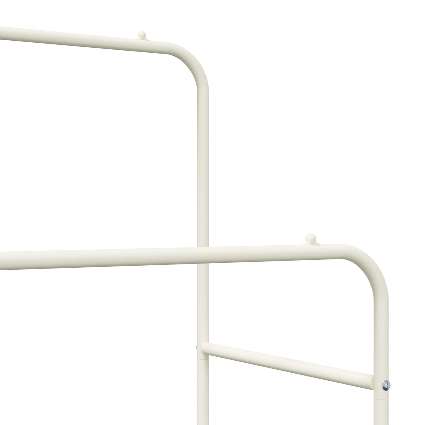 Clothes Rack Plain White 80 x 53 x 156 cm