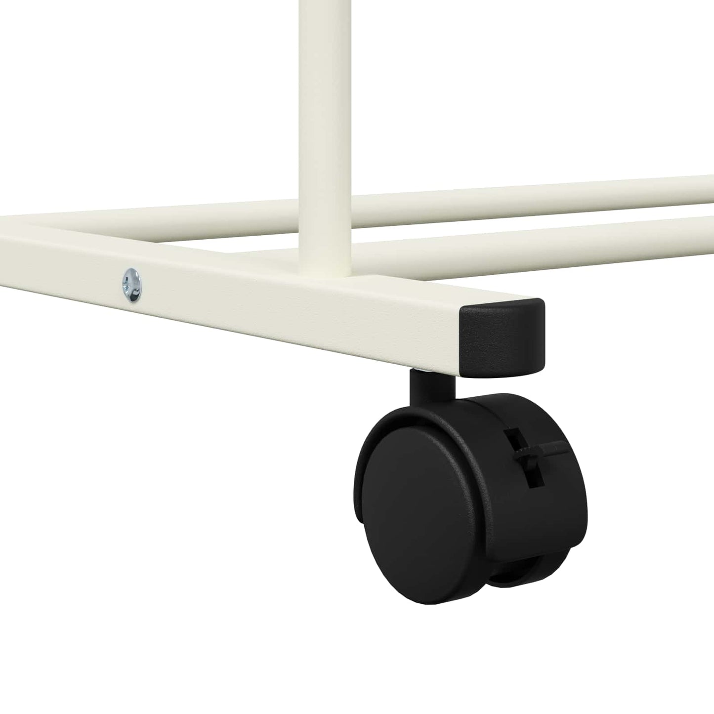 Clothes Rack Plain White 80 x 53 x 156 cm