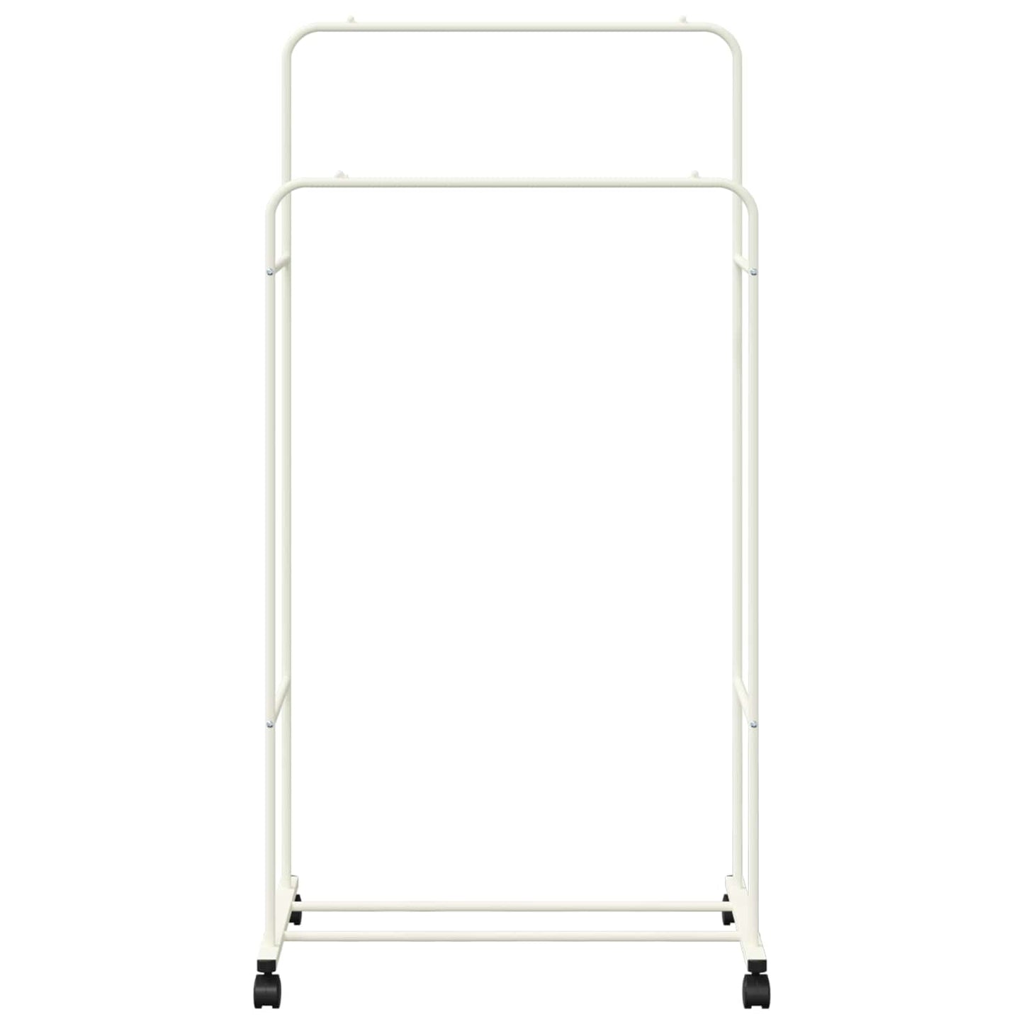 Clothes Rack Plain White 80 x 53 x 156 cm