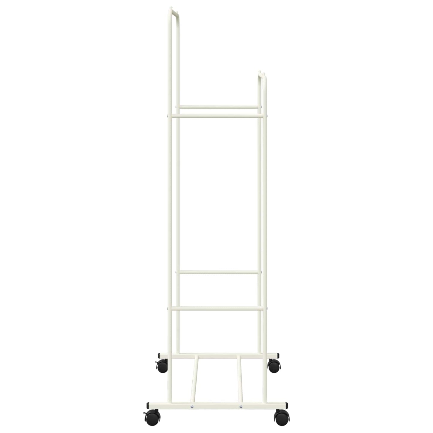 Clothes Rack Plain White 80 x 53 x 156 cm