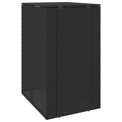 Box Garbage Bin Box Black 65 x 80 x 115 cm Polyethylene