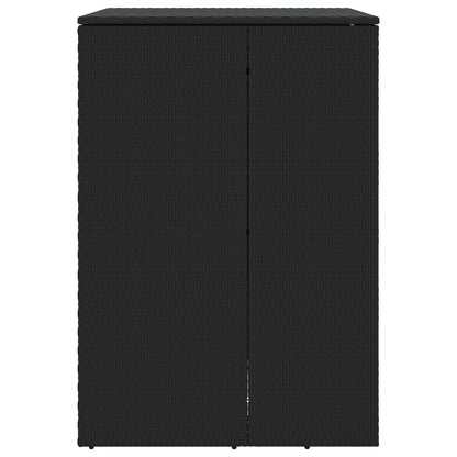 Box Garbage Bin Box Black 65 x 80 x 115 cm Polyethylene
